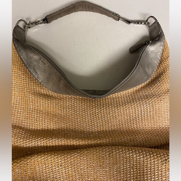Anthropologie Tano Tan Woven Shoulder Bag Large Purse - Picture 7 of 17